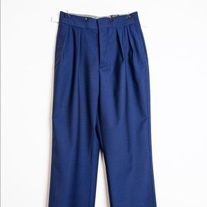 Alexander McQueen vintage navy pants